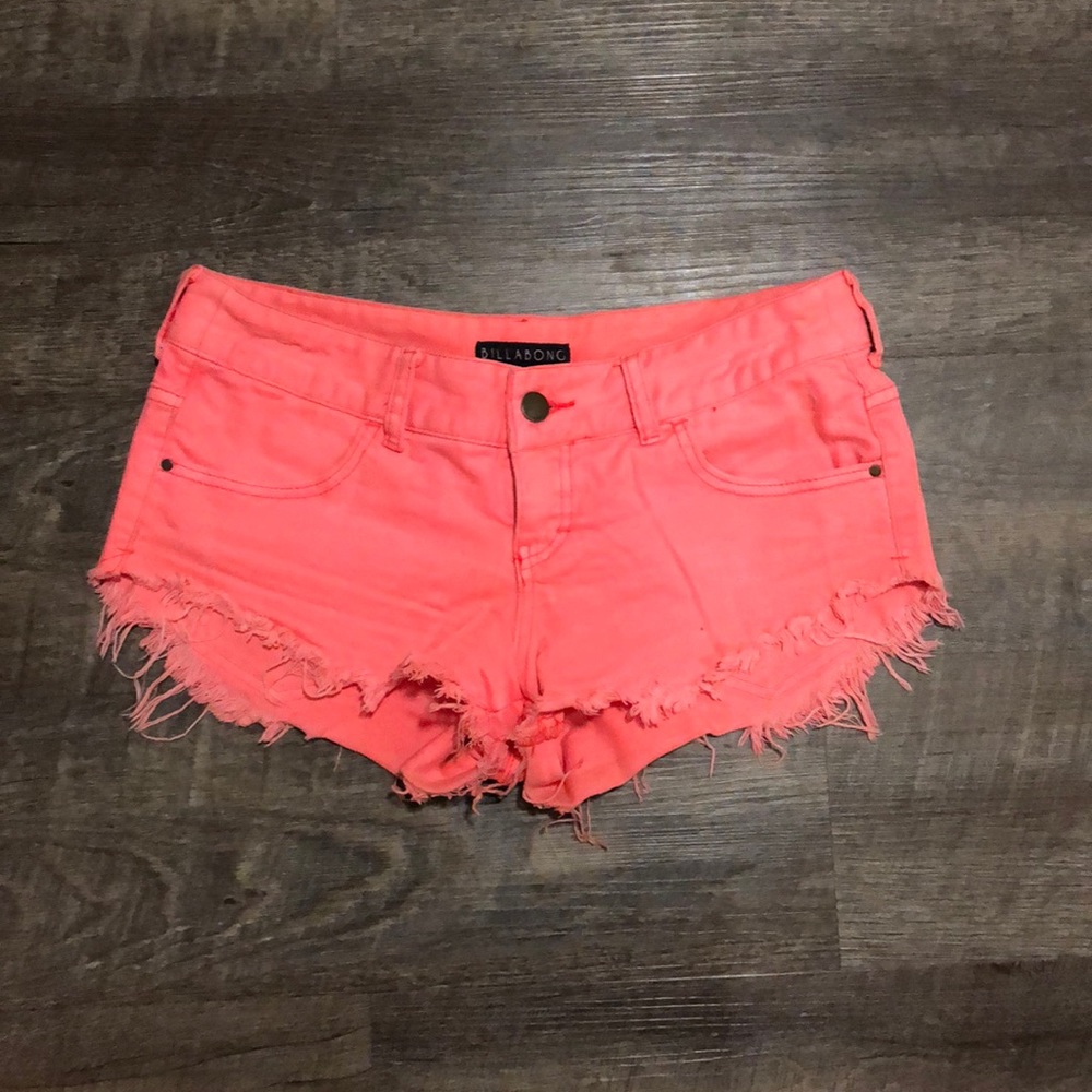 Billabong neon shorts